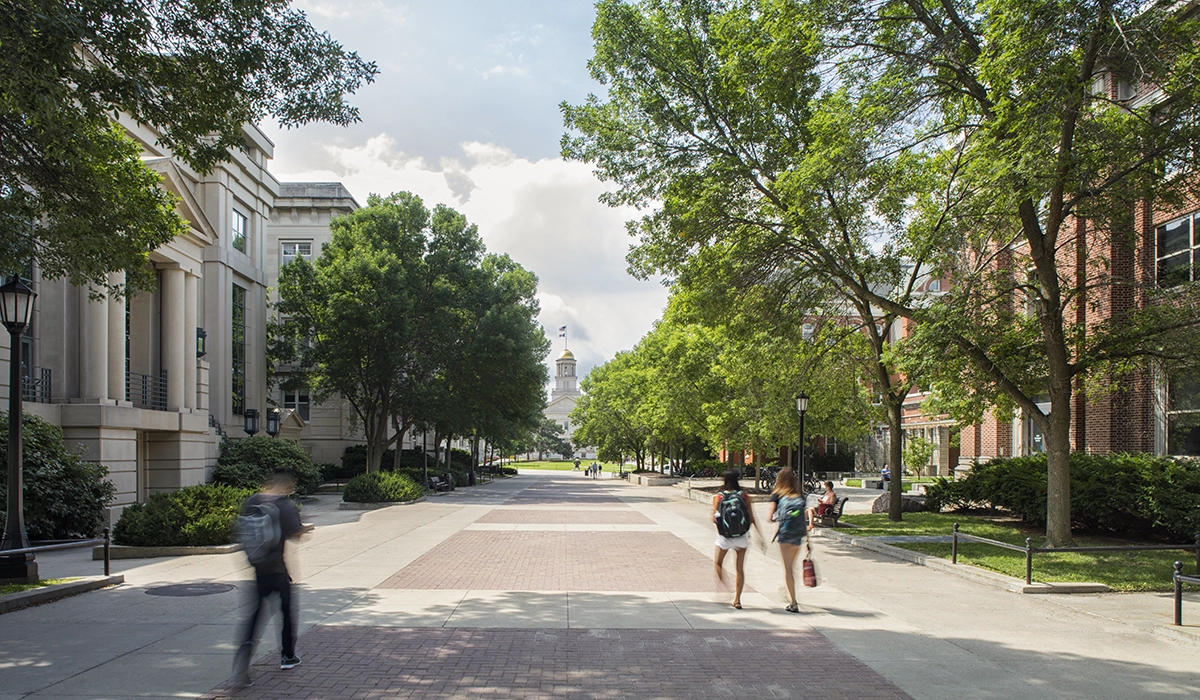 University of Iowa T Anne Cleary Walkway Improvements