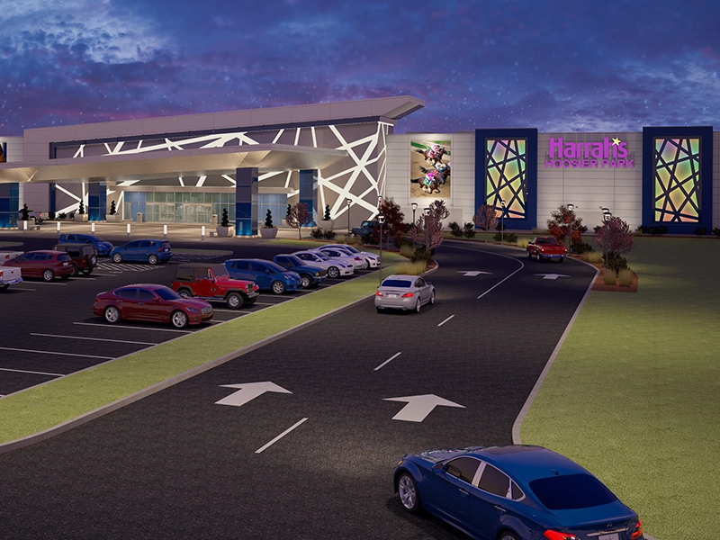 Harrah's Hoosier Park Casino & Racing Rendering