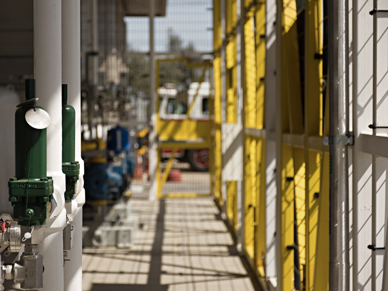 compressed natural gas facility