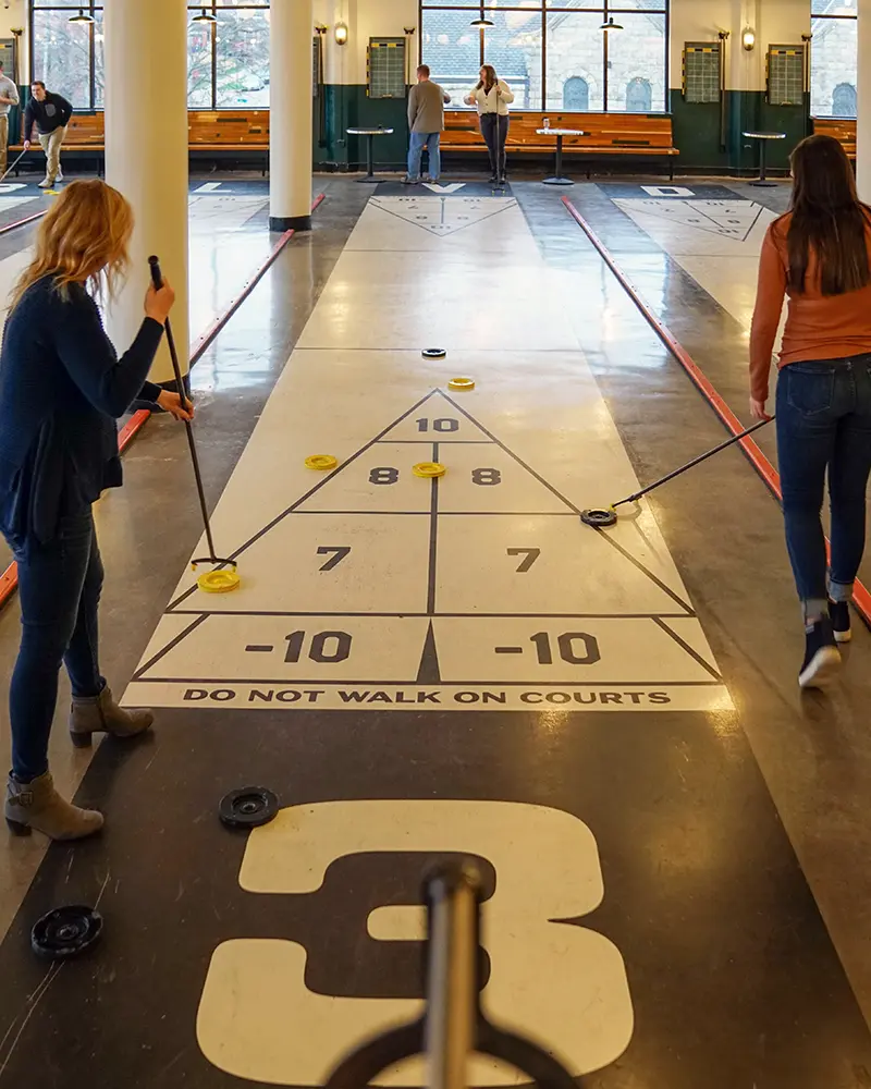 Shuffle Board Team Building