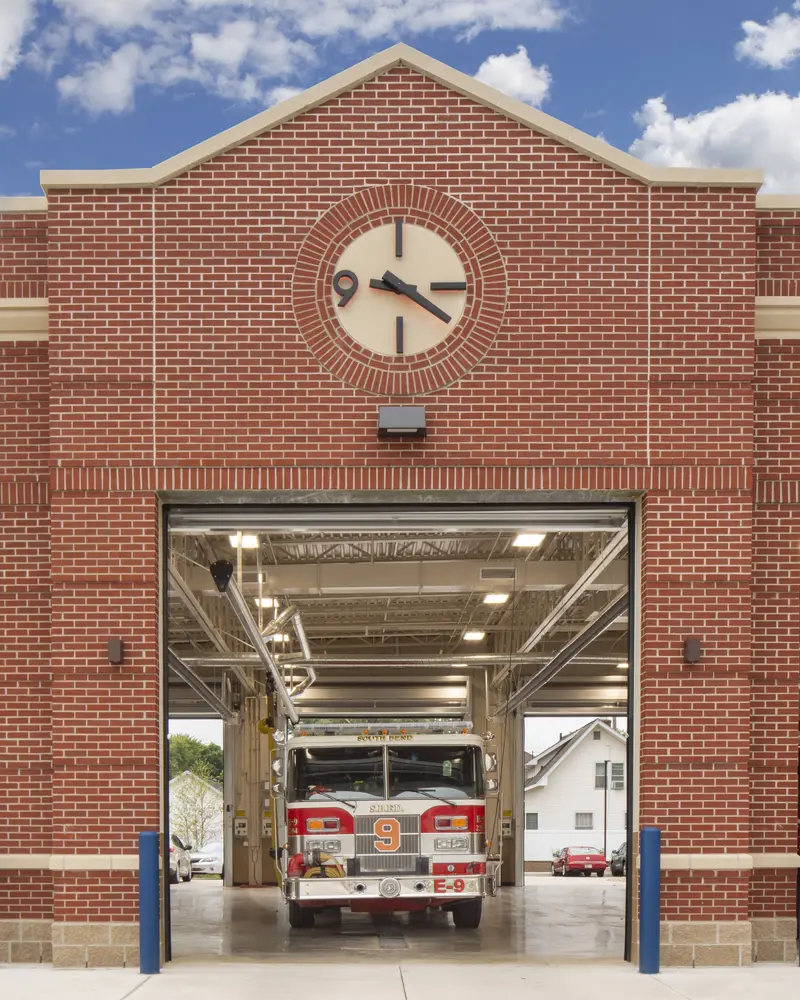 Fire Station Emergency Vehicle Bay