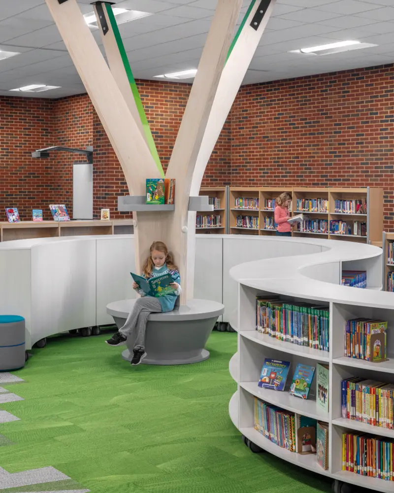 Reading Nook at an Elementary School