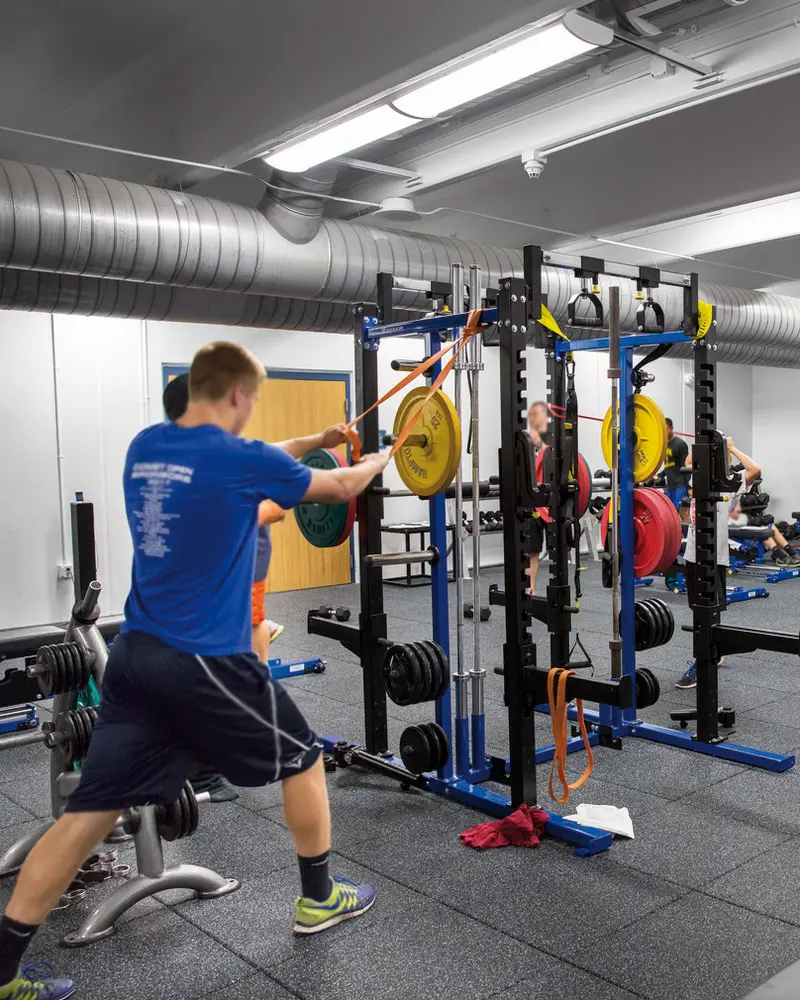 Tornado Shelter Weight Room