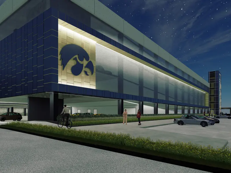 University of Iowa West Campus Parking Ramp
