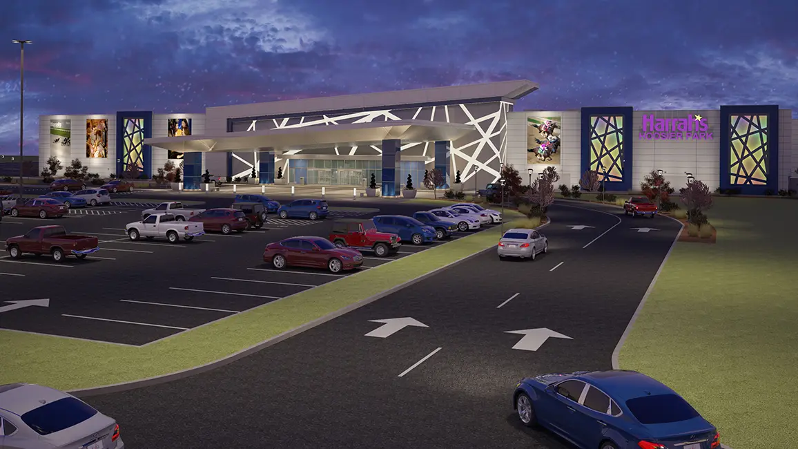 Harrah's Hoosier Park Casino & Racing Exterior Rendering