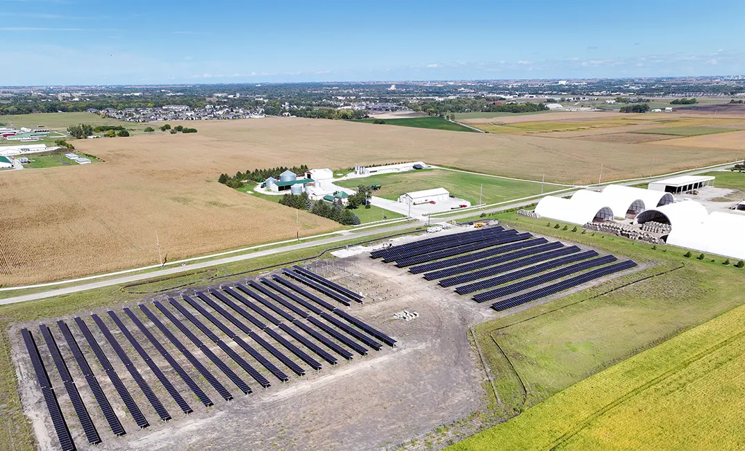 Alliant Solar Farm at Iowa State University