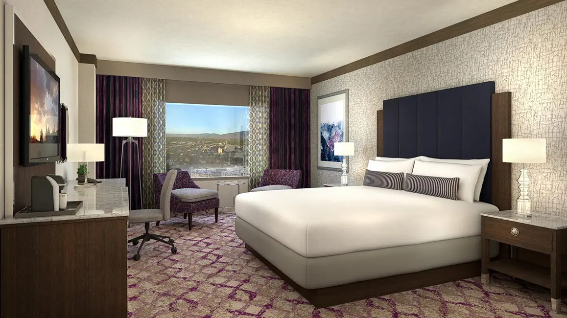 Silver Legacy Hotel Room Rendering