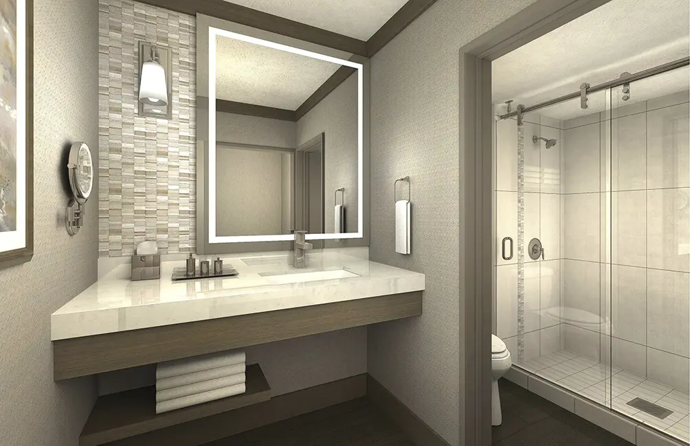 Silver Legacy Hotel King Suite Rendering